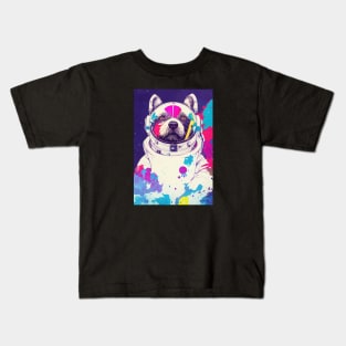 Astronaut himalayan portrait Kids T-Shirt